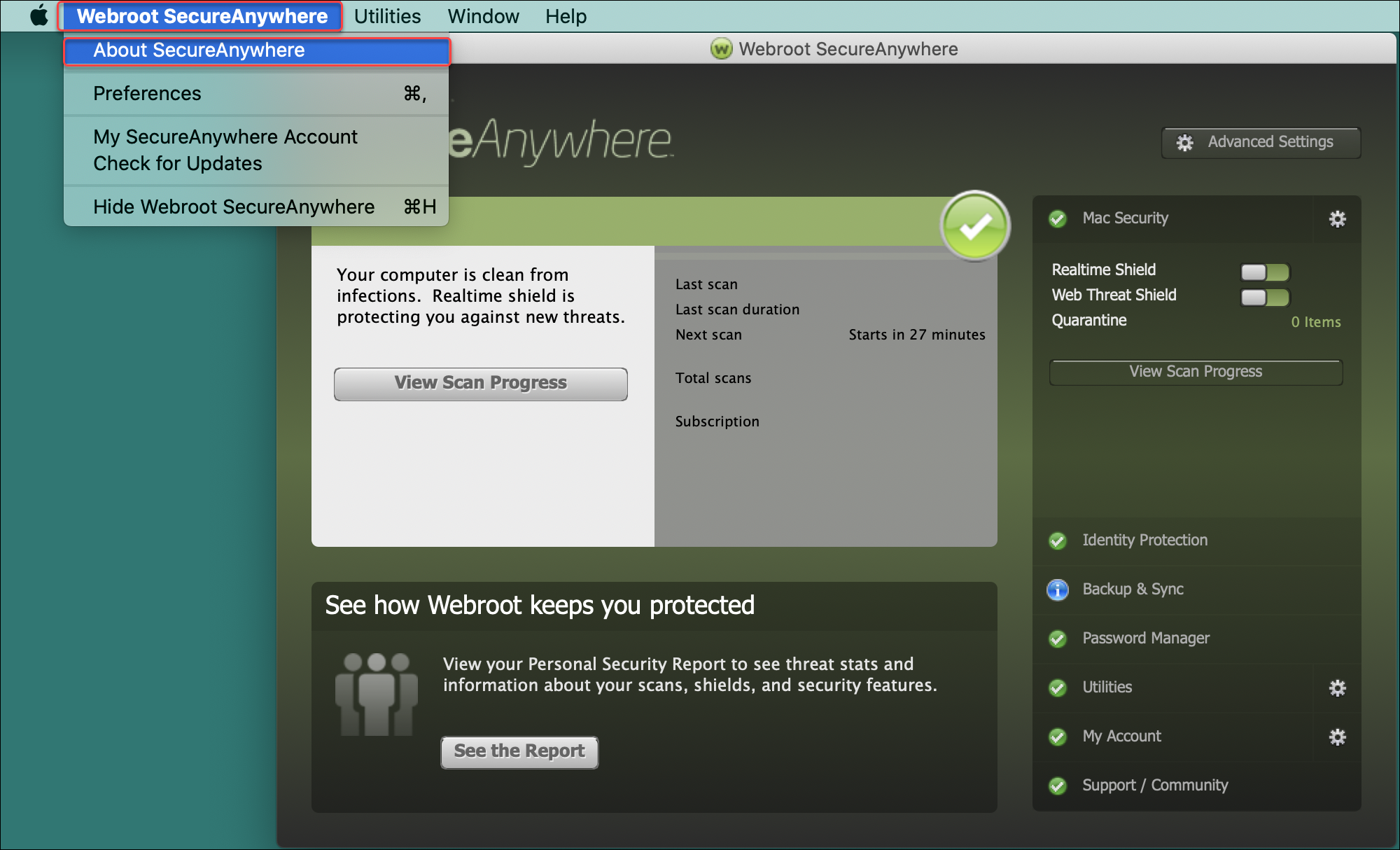 Webroot secureanywhere deals